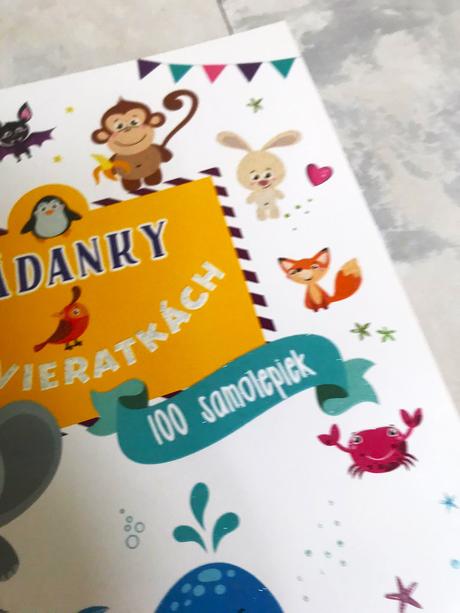 Hádanky o zvieratkách + 100 samolepiek, 