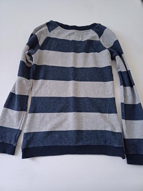 Modro-siva mikina, s