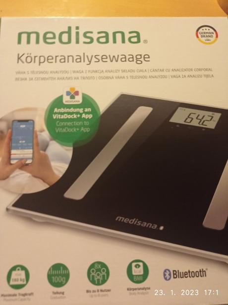 Nová osobná vaha s telesnou analýzou, 