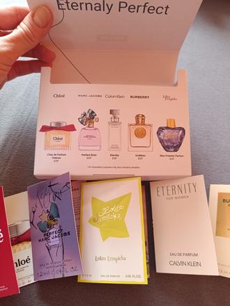 Vzorky parfémov discovery set, 