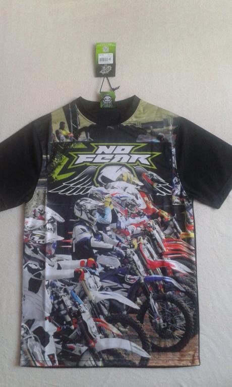 Motorkárske tričko, no fear,158