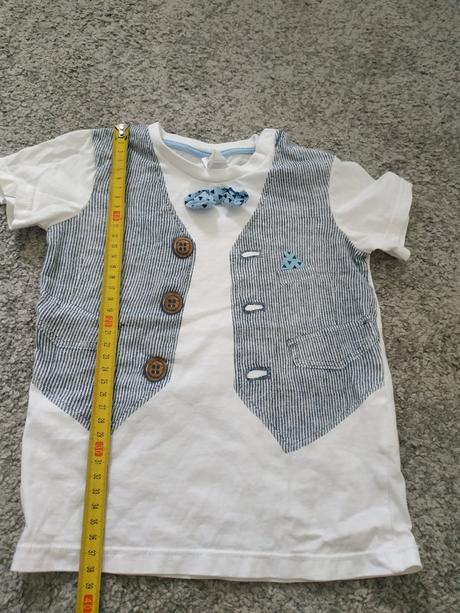 Tričko s motílikom, h&m,92