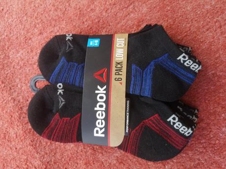 Reebok ponožky 6ks veľkosť 36-42, reebok,36 - 42