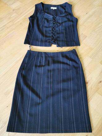 Dámska súprava sukňa +vestička, 40