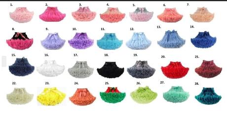 Tutu dolly sukna rozne farby a velkosti skladom, <50 - xs