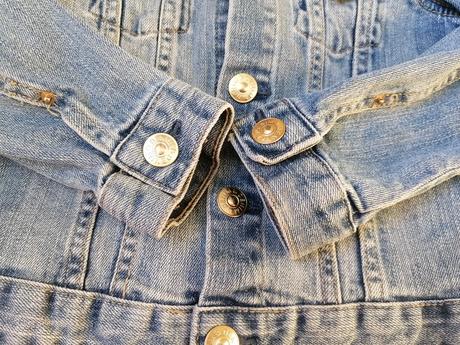 Riflová bunda, h&m,110