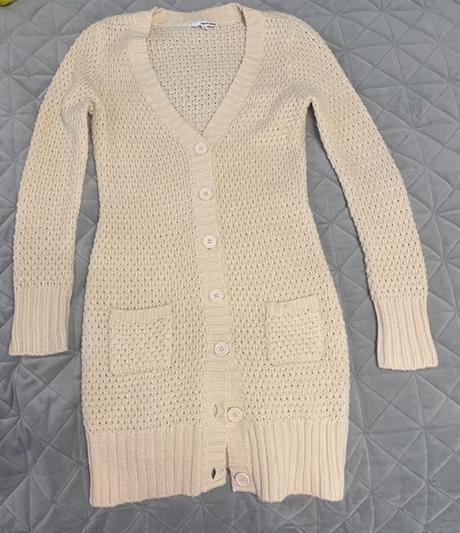 Pletený cardigan, s