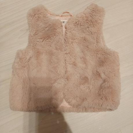 Huňatá vestička, h&m,110