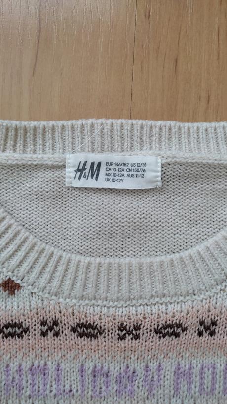 Sveter béžový, h&m,146
