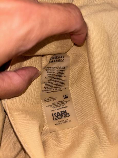 Letná plážová shopperka karl lagerfeld, karl lagerfeld