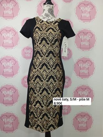 Nové šaty s/m, m / s