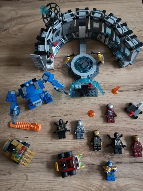Lego marvel avengers 76125 iron man a jeho obleky,