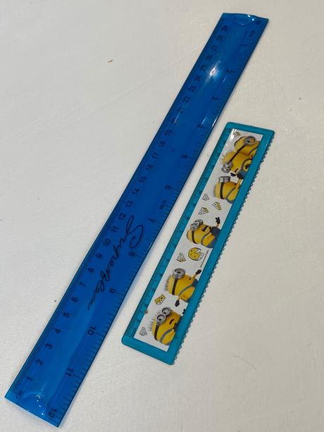 Ohybné pravítko a mimoň pravítko,