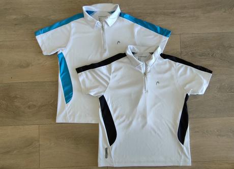 2 x detské športové tričká zn.head, veľ.140 cm, 140