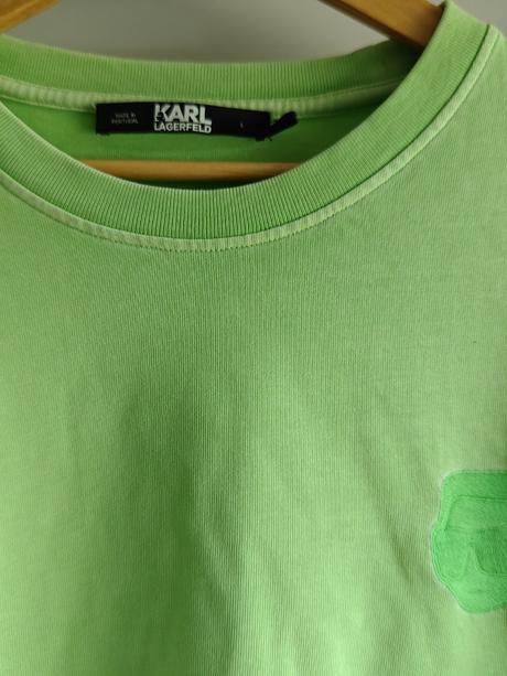 Karl lagerfeld originál dlhe oversize tricko, l