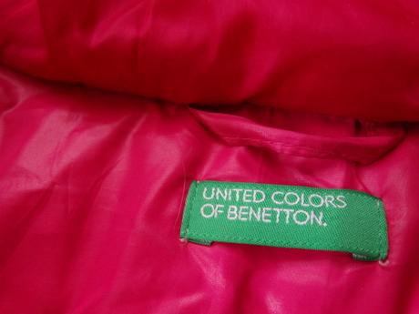 Teplá vetrovka, benetton,158