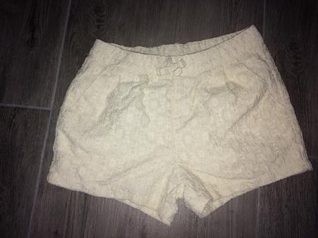 Čipkované kraťasy 5/6 rokov, h&m,116