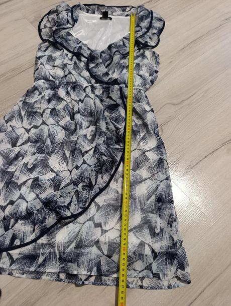 Šifonové šaty, h&m,36