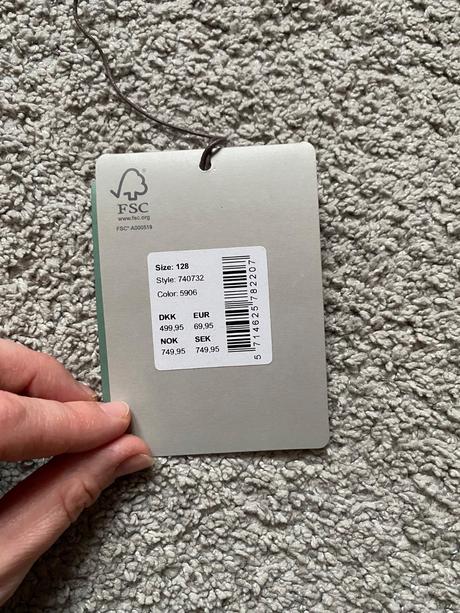 Lyžiarska bunda- color kids, 128