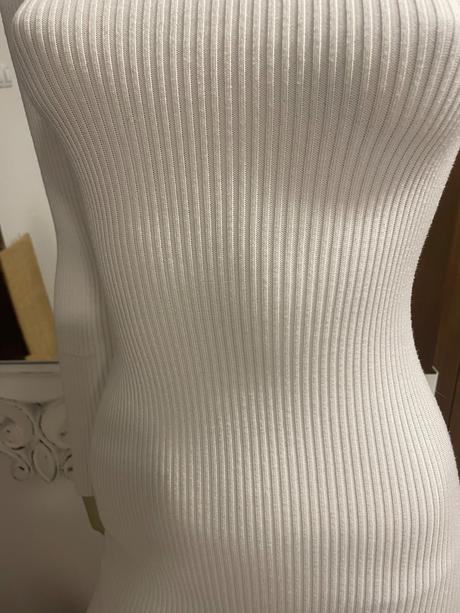 Vrubkovane saty missqued, xs