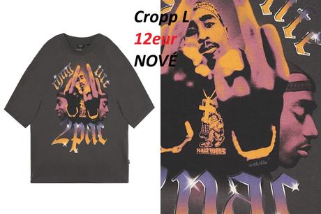 Tričko lebky, naruby, chucky, h&m,l / m