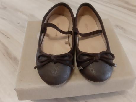 Kožené baleríny zn. zara, veľ. 25, zara,25