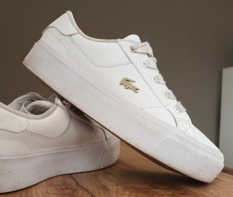 Tenisky na platforme lacoste, lacoste,39