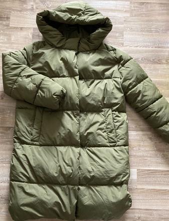 Reserved khaki dlhšia bunda, reserved,l
