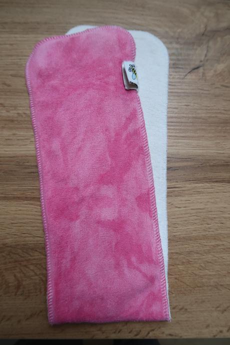 Dlouhá vkládací plena růžová, majab