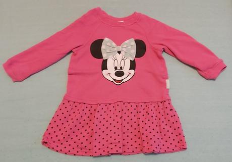 Teplákové šaty minnie h&m 80, h&m,80