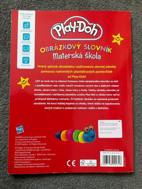 Play-doh obrázkový slovník - materská škola, 
