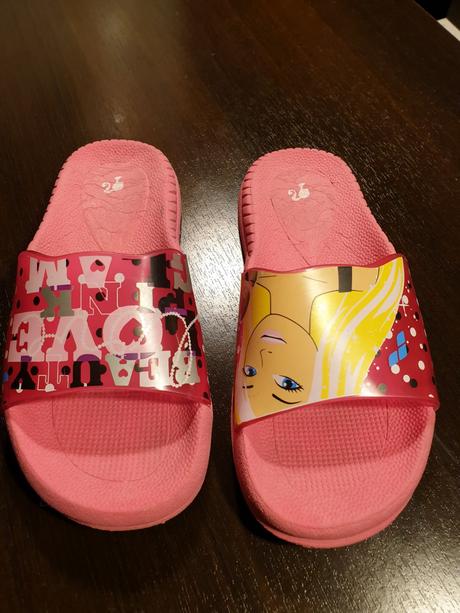 Barbie šlapky, barbie,30