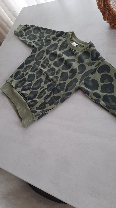 Mikina s gepardím vzorom, lindex,98