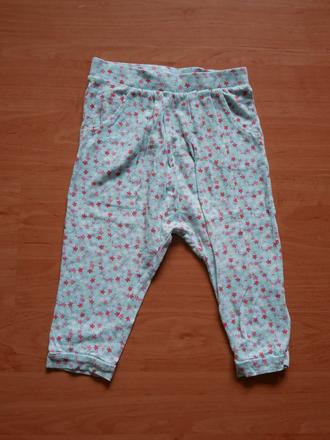 Bavnené nohavice, h&m,92