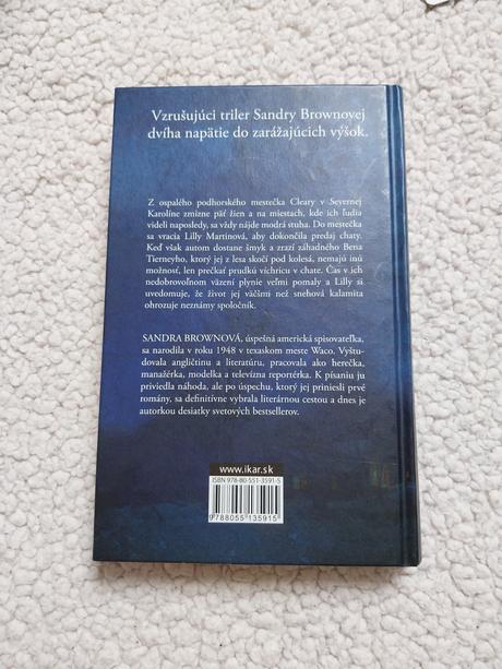 Kniha mrazivý závan,