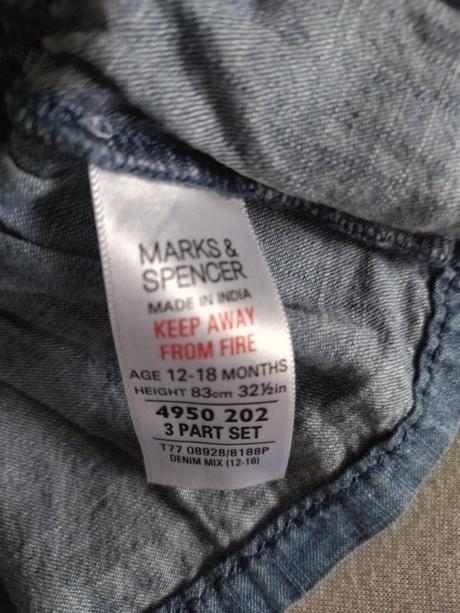 Riflové šatky, marks & spencer,86