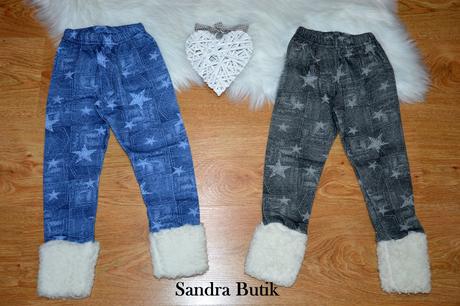 Detské legínky zateplené a bavlnené, 80 - 176