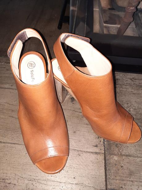 Kožené sandale, 37