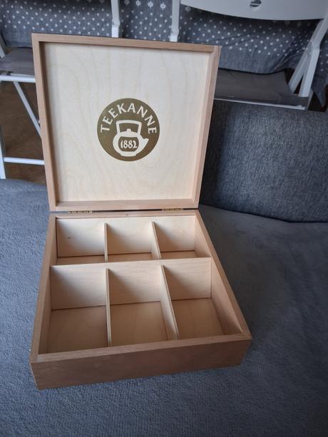 Krabička dóza nádoba čaj šperkovnica box teekanne, 