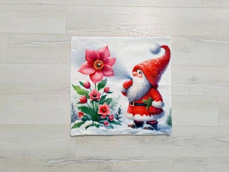 Vianočný vankúš zamat - rôzne druhy,