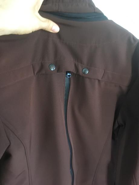 Sofshelový kabát, ladybug