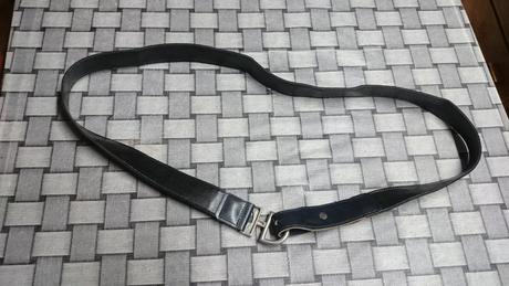 Dámsky textilno koženkový opasok, 