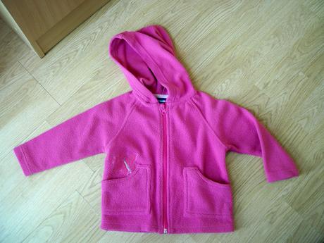 Flisová mikina s motýlikom zn.lupilu, 92