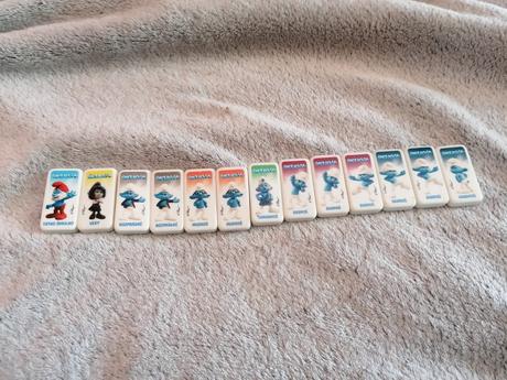 Domino šmolkovia 13 ks, 