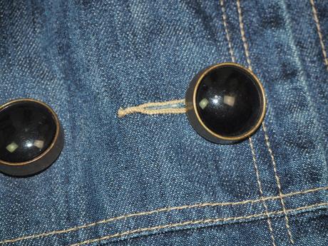 Kvalitný riflový kabát saix, 40