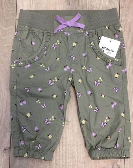 Nohavice 3/4 dievčenské takko č.98, 2-3y, dopodopo,98