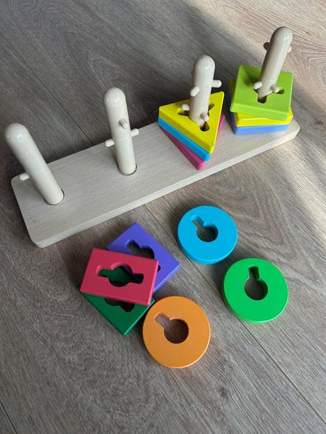 Drevená vzdelavacia hračka, 