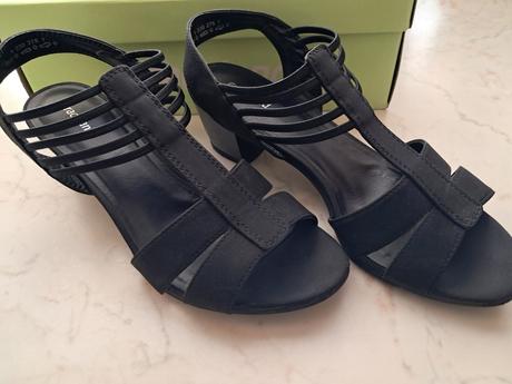 Čierne sandále, graceland,38
