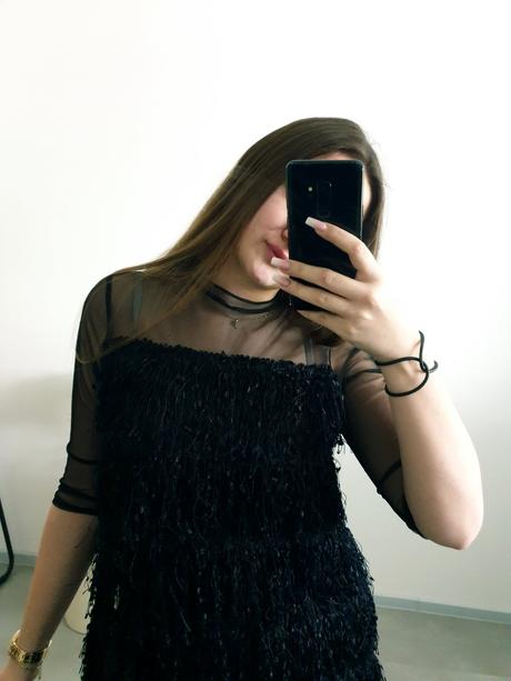 Zara extravagantné šaty m/l, zara,m