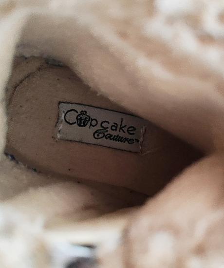 Staroružové prechodné čižmičky, cupcake,23